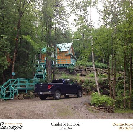 Вилла Chalets De La Riviere Sacacomie Сент-Алексис-де-Мон Экстерьер фото