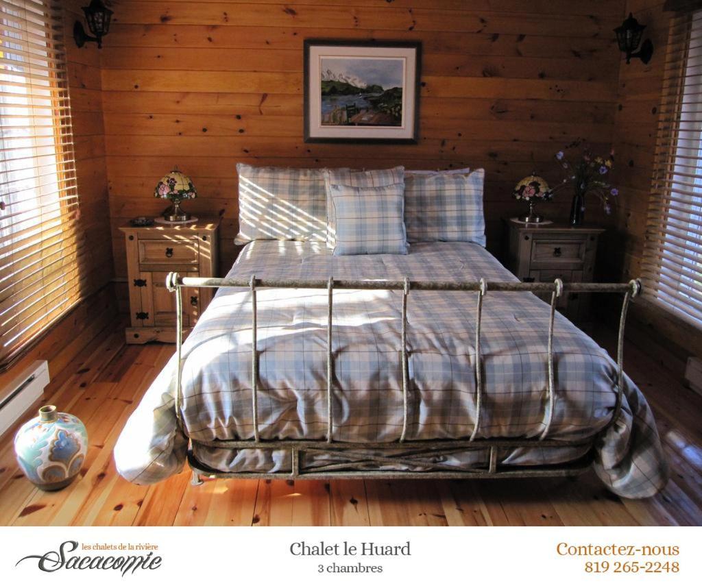 Вилла Chalets De La Riviere Sacacomie Сент-Алексис-де-Мон Экстерьер фото