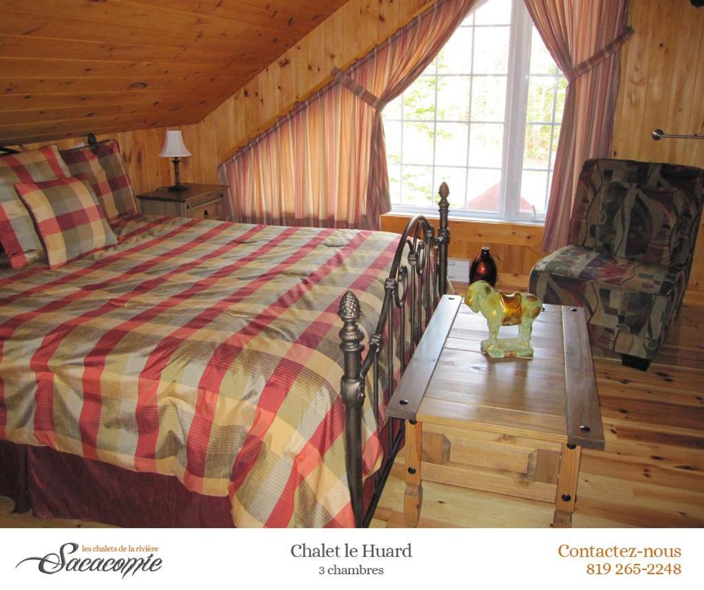 Вилла Chalets De La Riviere Sacacomie Сент-Алексис-де-Мон Экстерьер фото