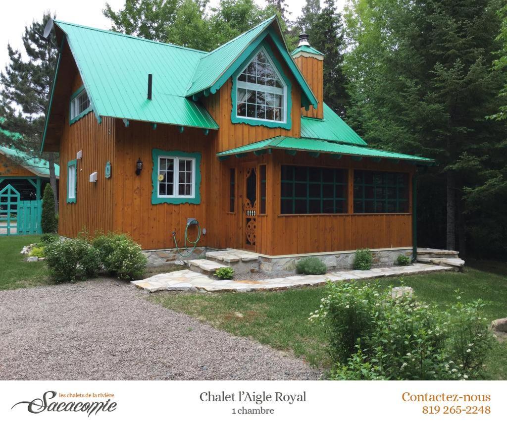 Вилла Chalets De La Riviere Sacacomie Сент-Алексис-де-Мон Экстерьер фото